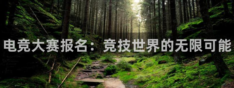 ob电竞平台：电竞大赛报名：竞技世界的无限可能